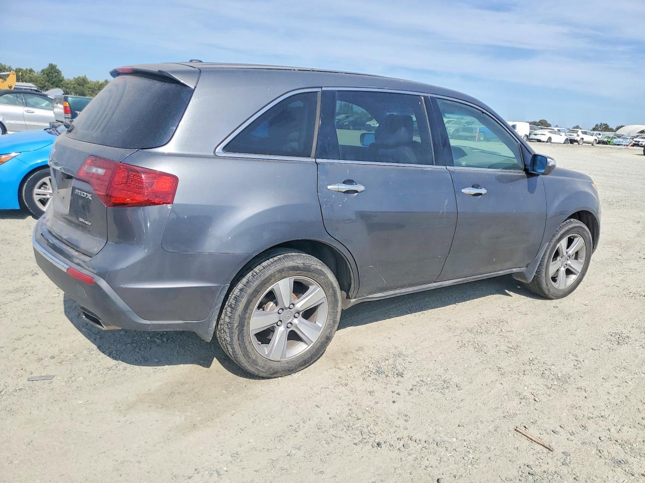 2011 Acura Mdx Technology Gray vin: 2HNYD2H49BH531734