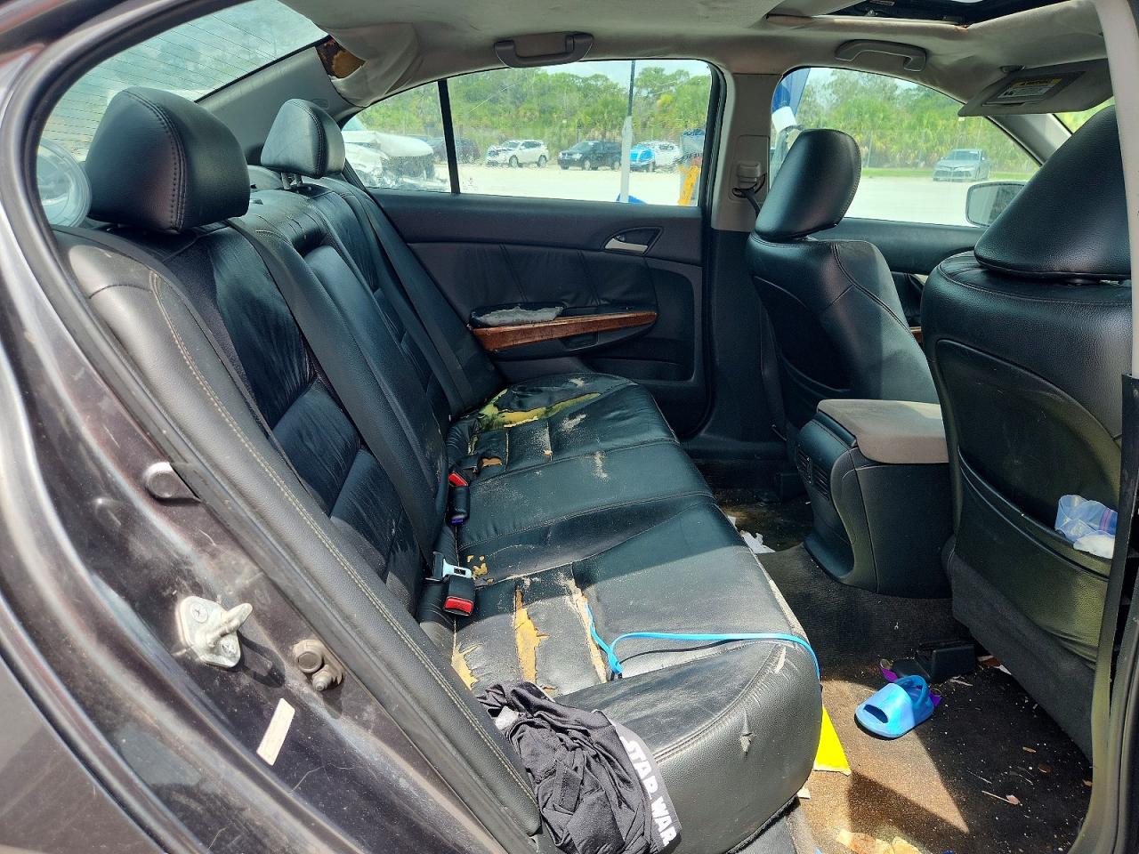 2011 Honda Accord Exl Gray vin: 1HGCP2F88BA072452
