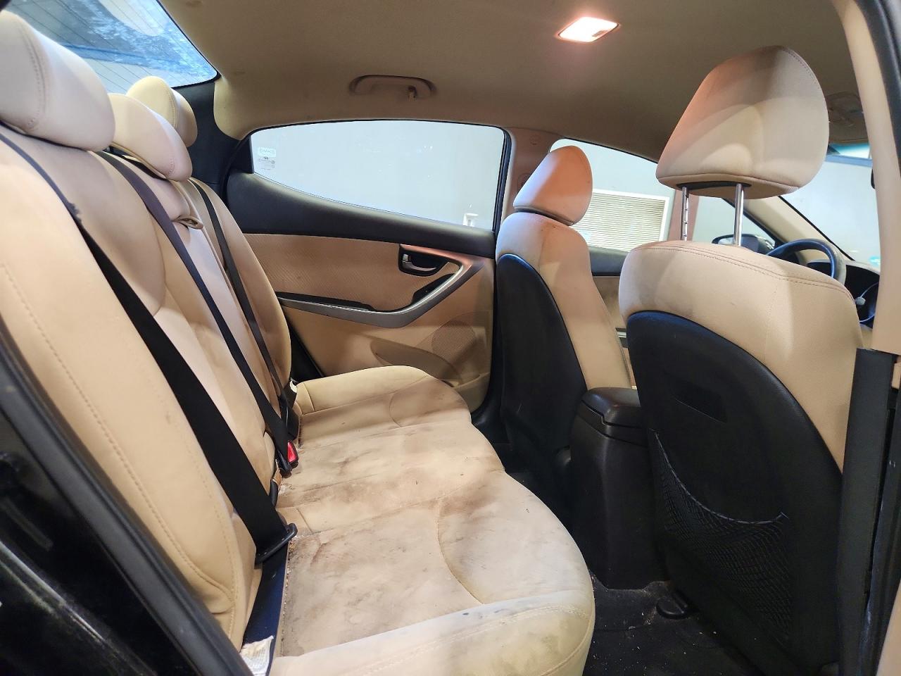 2013 Hyundai Elantra Gls Черный vin: KMHDH4AE2DU575125