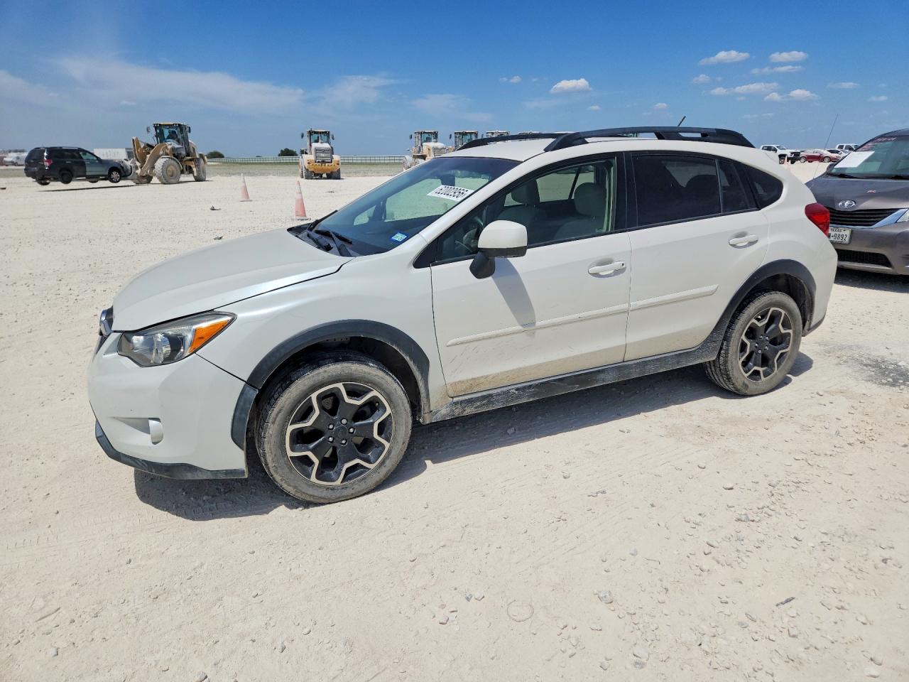 2013 Subaru Xv Crosstrek 2.0 Premium White vin: JF2GPACC8D2881290