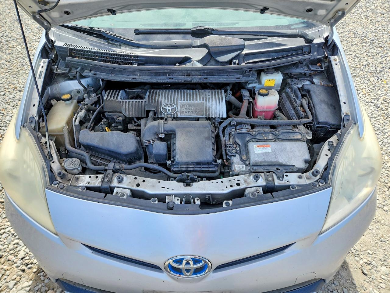 2012 Toyota Prius Two Silver vin: JTDKN3DUXC5496733