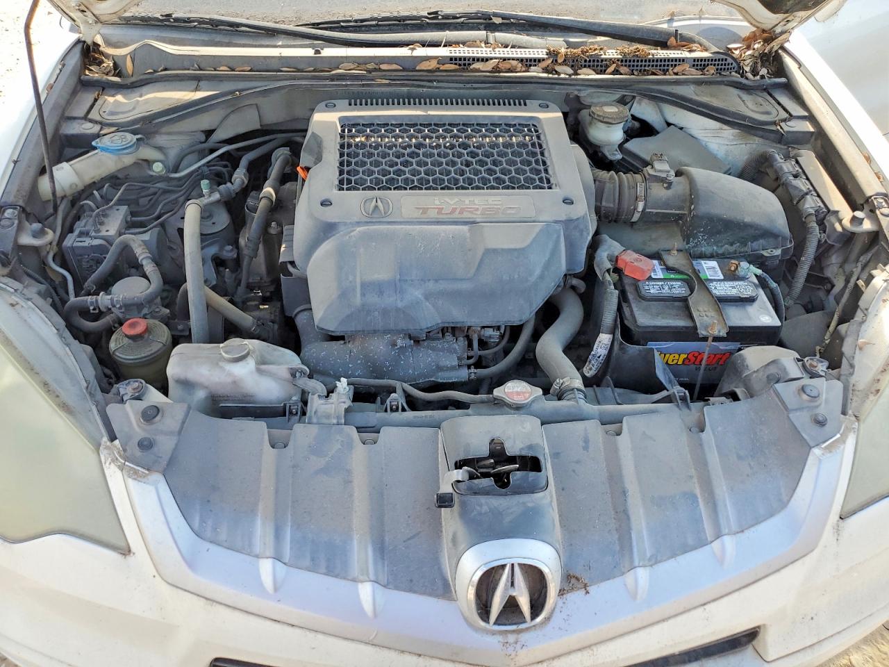 2009 Acura Rdx White vin: 5J8TB18249A008422