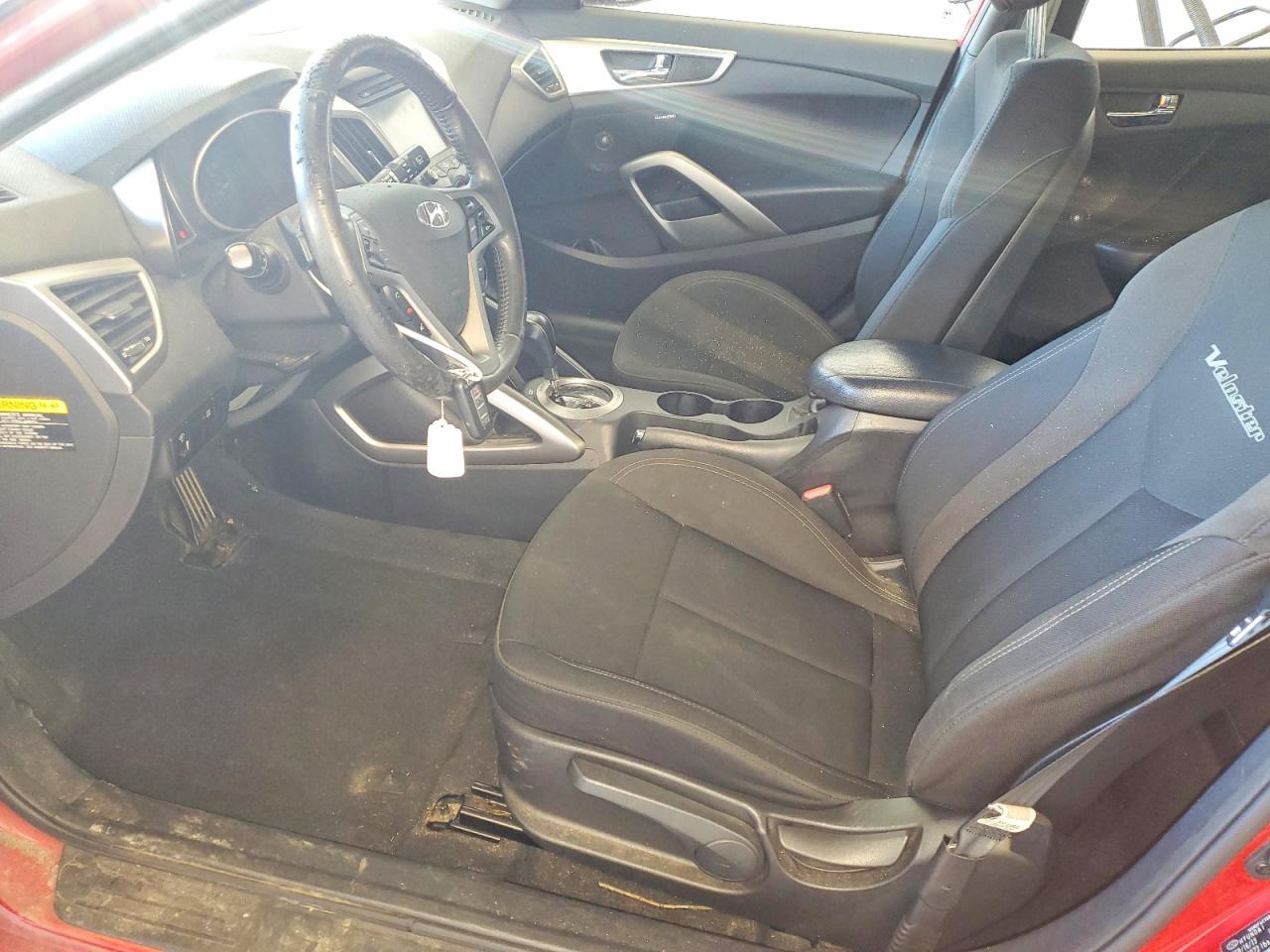 2013 Hyundai Veloster Re Mix Red vin: KMHTC6AD5DU141455