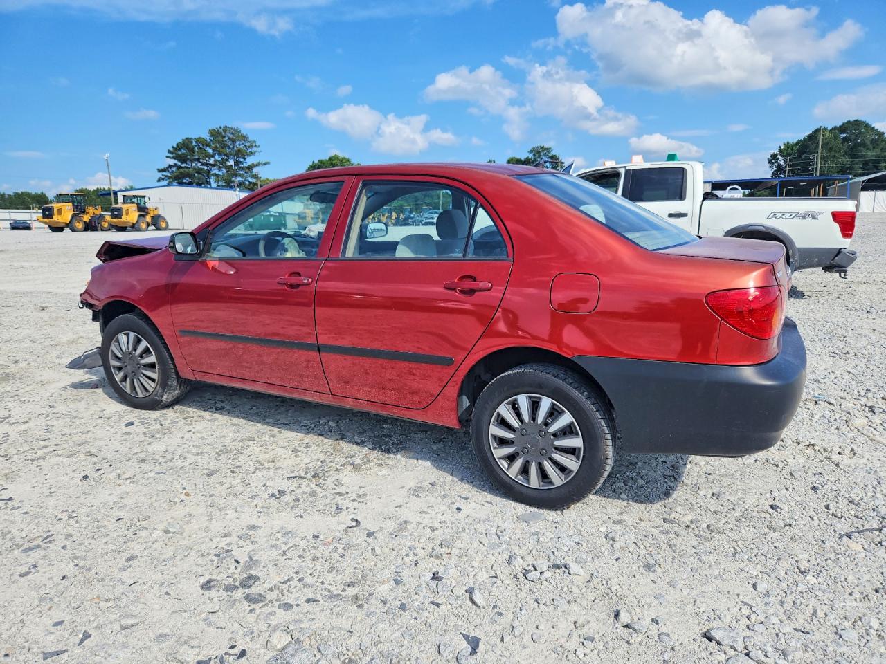 2003 Toyota Corolla Ce Red vin: 1NXBR32EX3Z004073