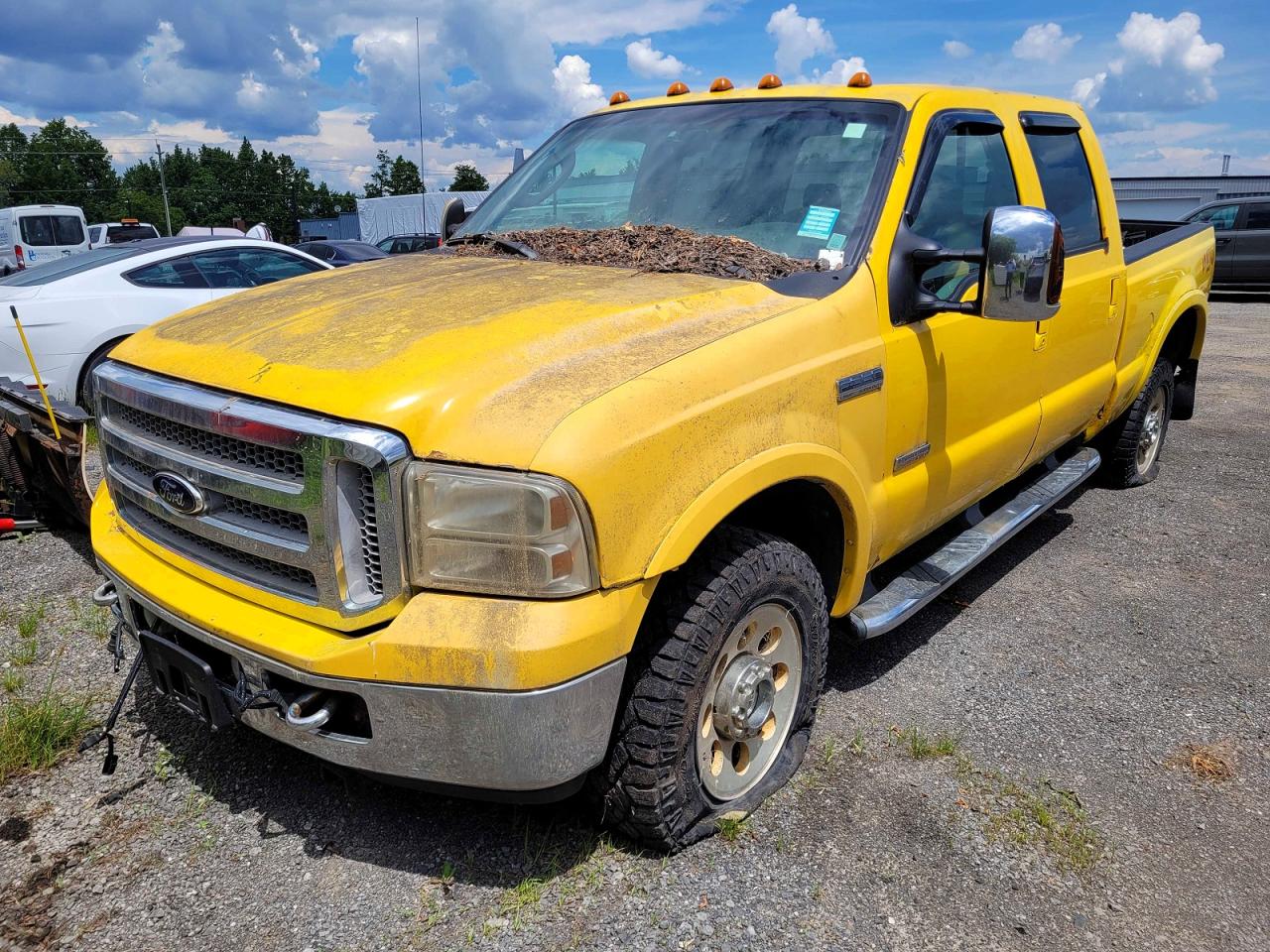 2006 Ford F350 Srw Super Duty Yellow vin: 1FTWW31P36EA97521