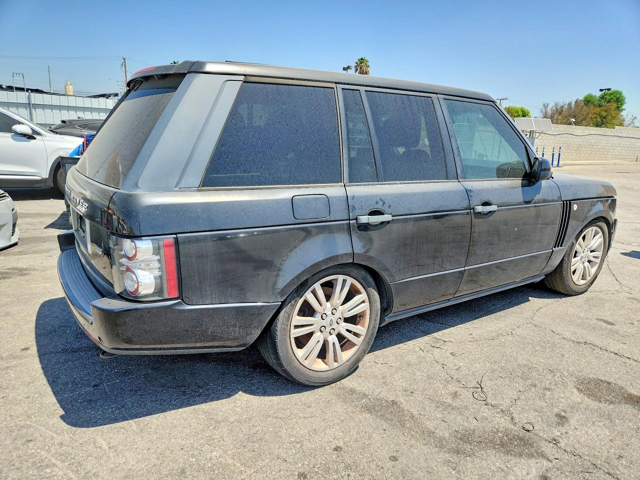 2010 Land Rover Range Rover Hse Luxury Black vin: SALMF1D44AA322647