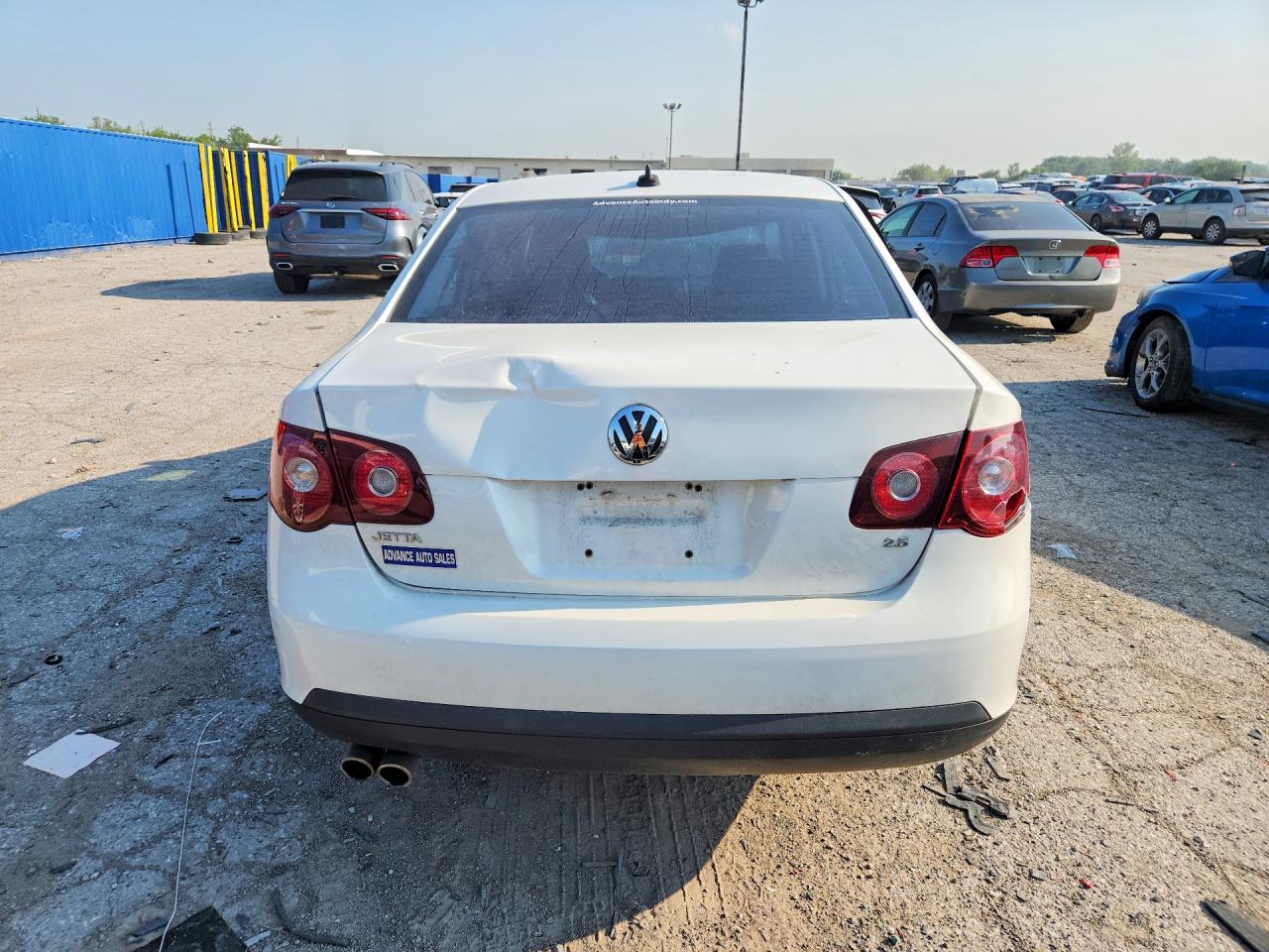 2010 Volkswagen Jetta Se White vin: 3VWRZ7AJ7AM033196