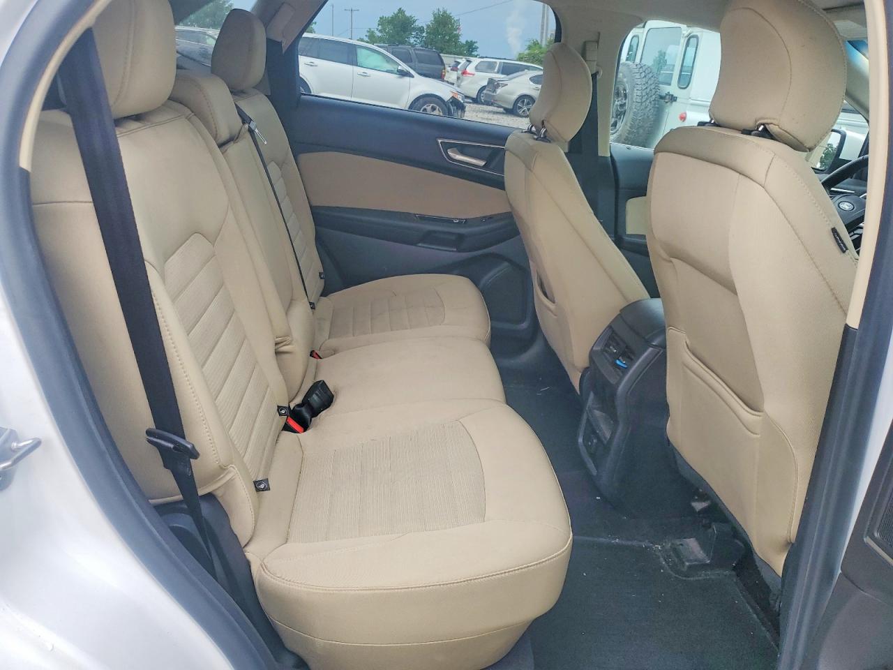 2016 Ford Edge Sel Белый vin: 2FMPK4J9XGBB26660