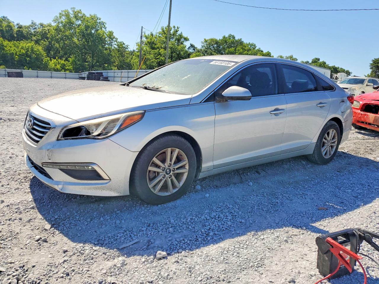 2015 Hyundai Sonata Se Silver vin: 5NPE24AF3FH208766