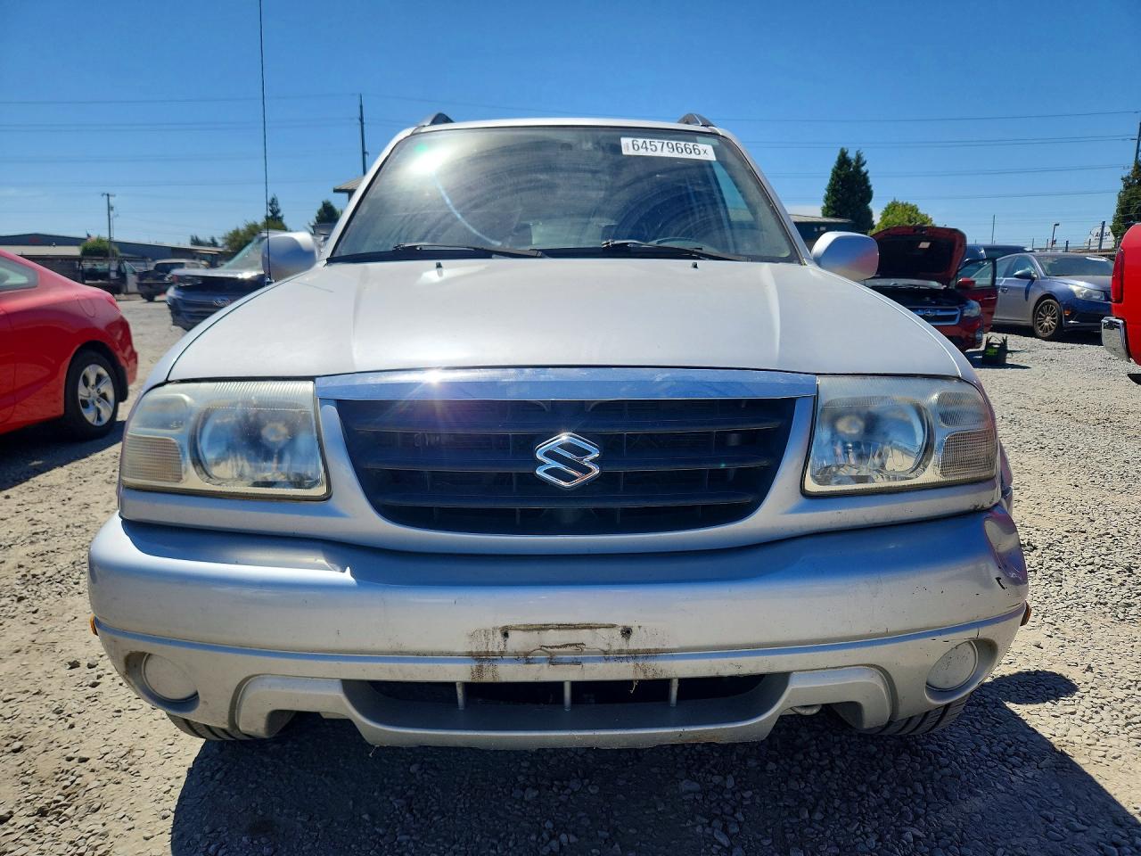 2003 Suzuki Grand Vitara Jlx Limited Silver vin: JS3TD62V334102646