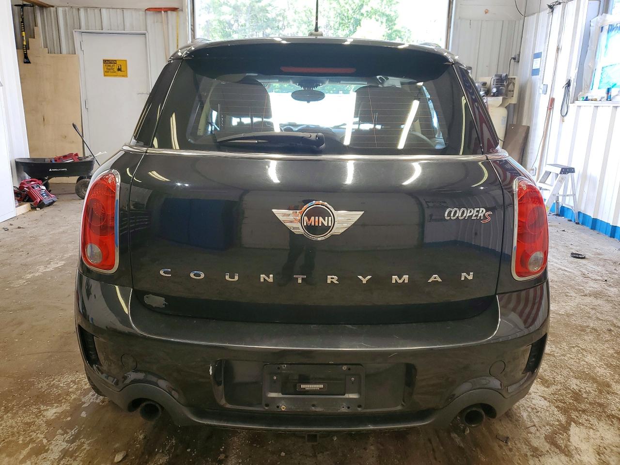 2015 Mini Cooper S Countryman Black vin: WMWZC5C53FWP42785