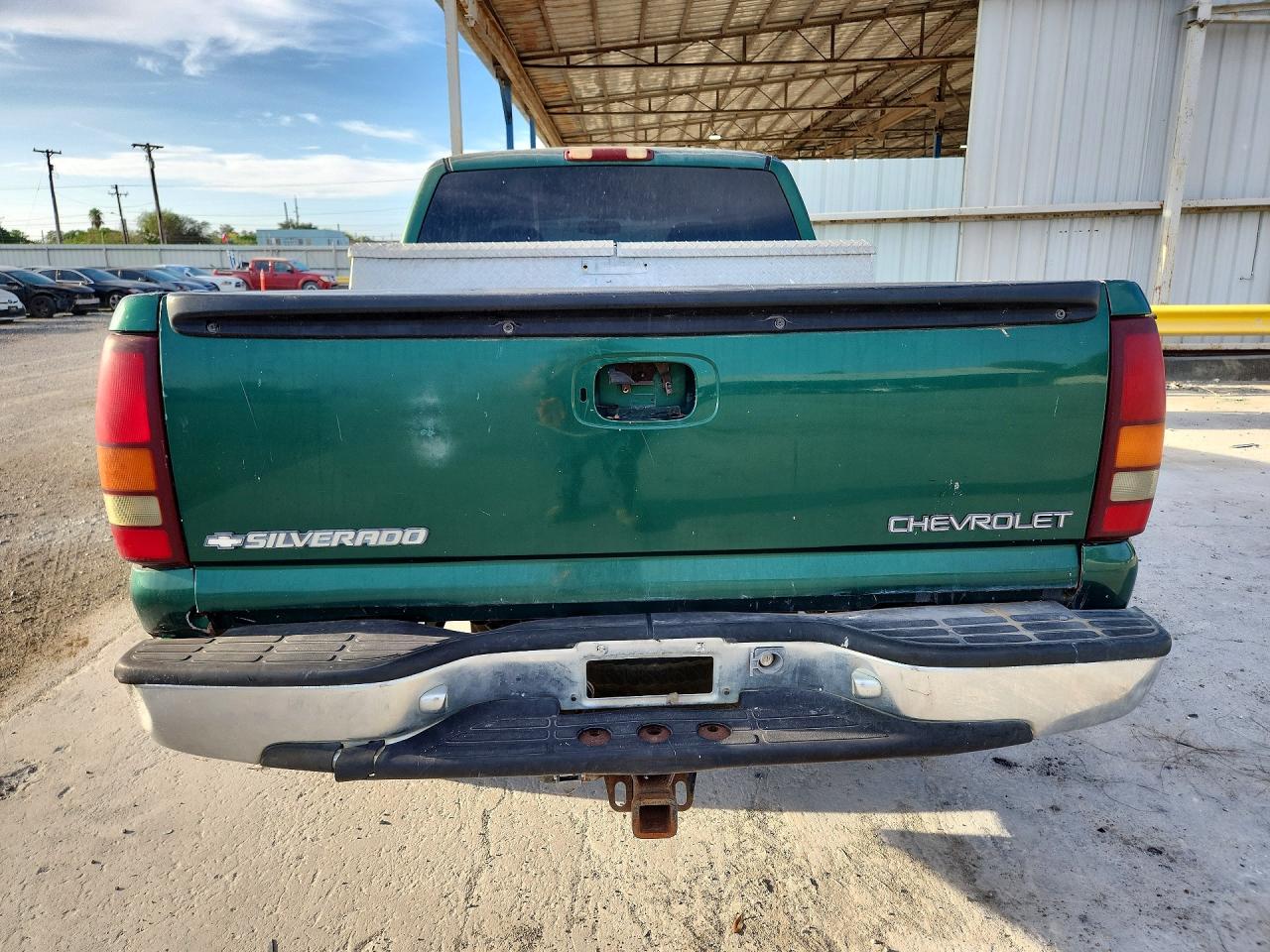 2000 Chevrolet Silverado K1500 Green vin: 1GCEK19T9YE135169
