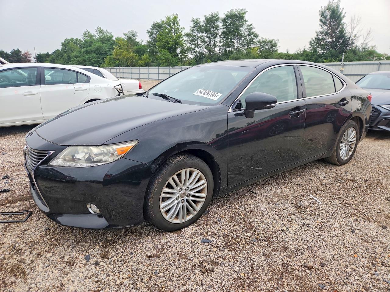 2014 Lexus Es 350 Black vin: JTHBK1GGXE2092854