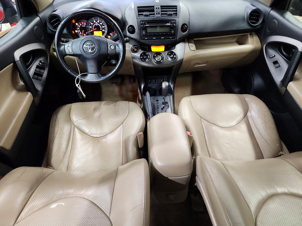 2012 Toyota Rav4 Limited Red vin: 2T3DF4DV2CW257254