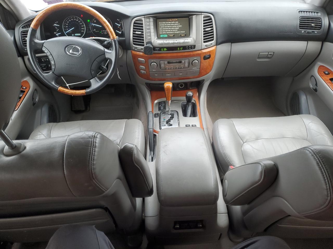 2003 Lexus Lx 470 Blue vin: JTJHT00WX33532497