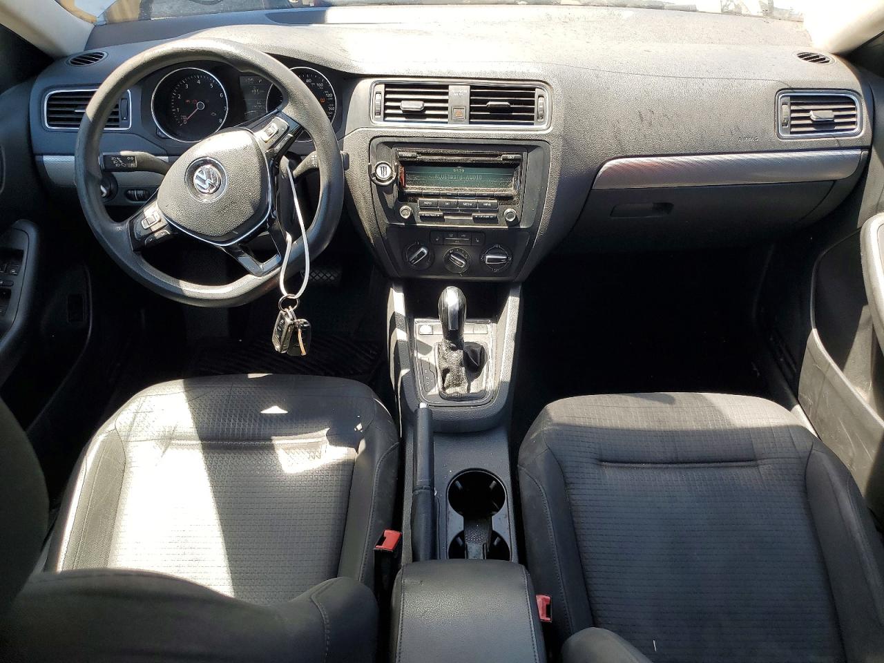 2015 Volkswagen Jetta Se Silver vin: 3VWD17AJ4FM335070