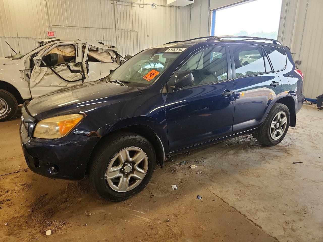 2006 Toyota Rav4 Base Blue vin: JTMZK33V366003037