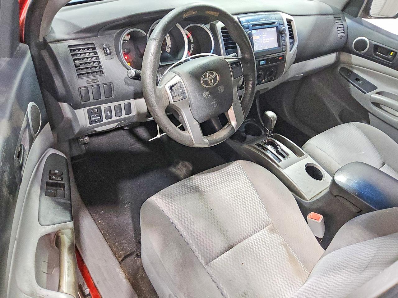 2013 Toyota Tacoma Prerunner Access Cab Red vin: 5TFTX4GN5DX021957