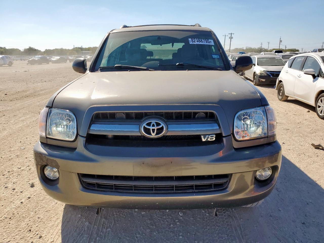 2006 Toyota Sequoia Sr5 Tan vin: 5TDZT34A36S270445
