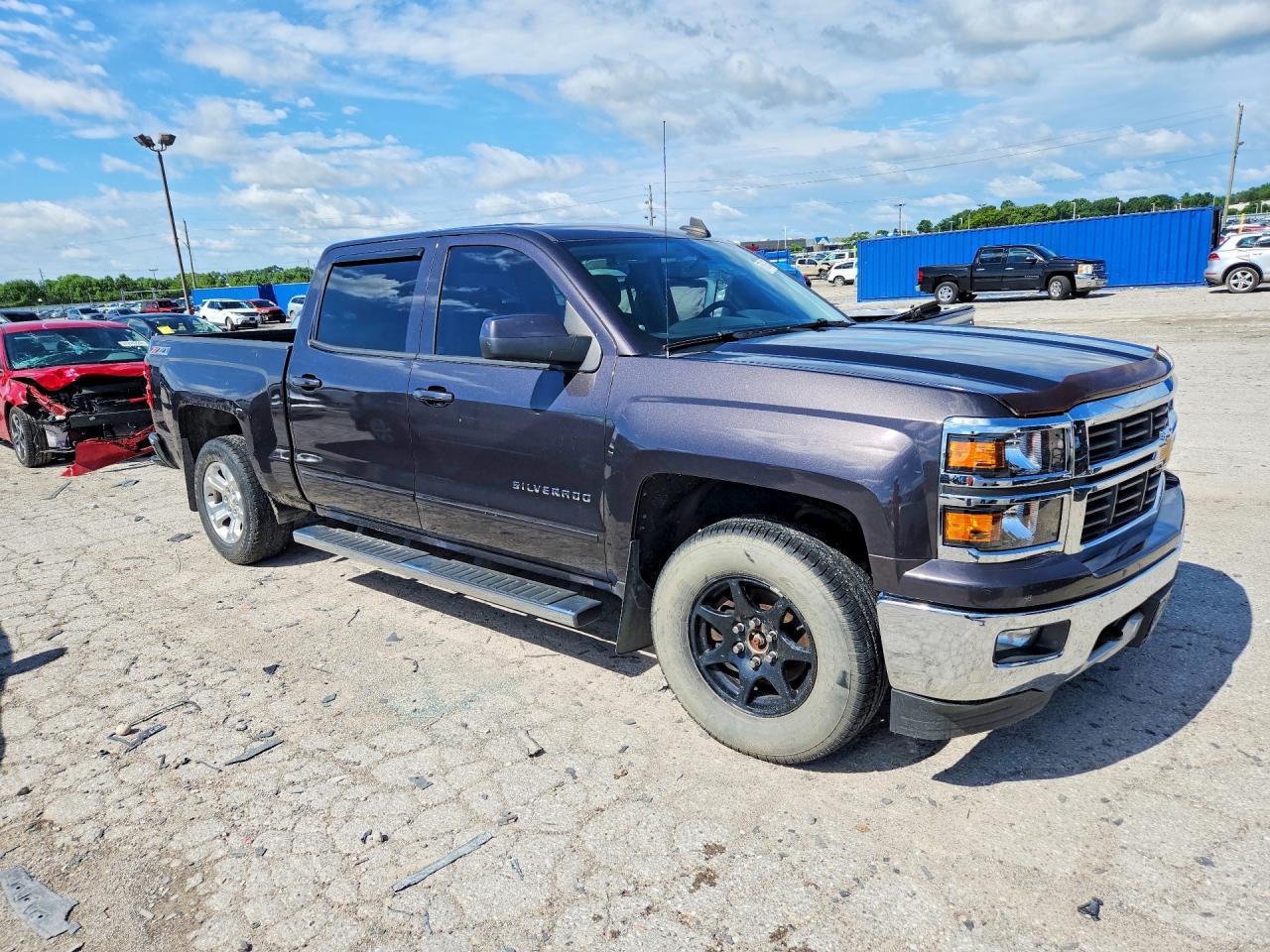 2015 Chevrolet Silverado K1500 Lt Brown vin: 3GCUKREC3FG302891