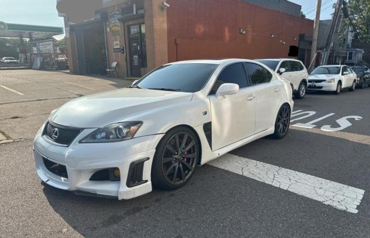 2008 Lexus Is-f White vin: JTHBP262485000699