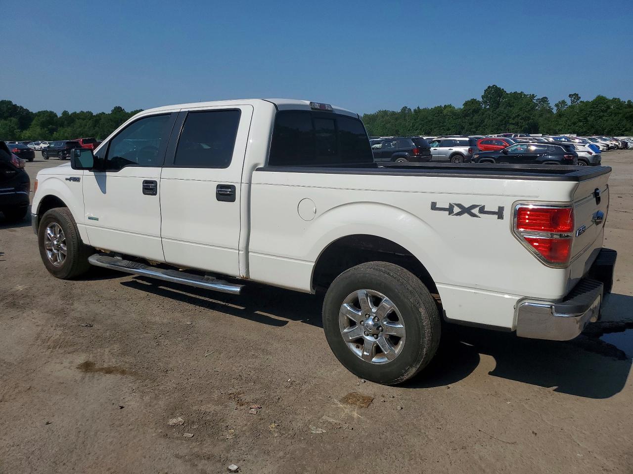 2013 Ford F150 Supercrew White vin: 1FTFW1ET8DFB18558