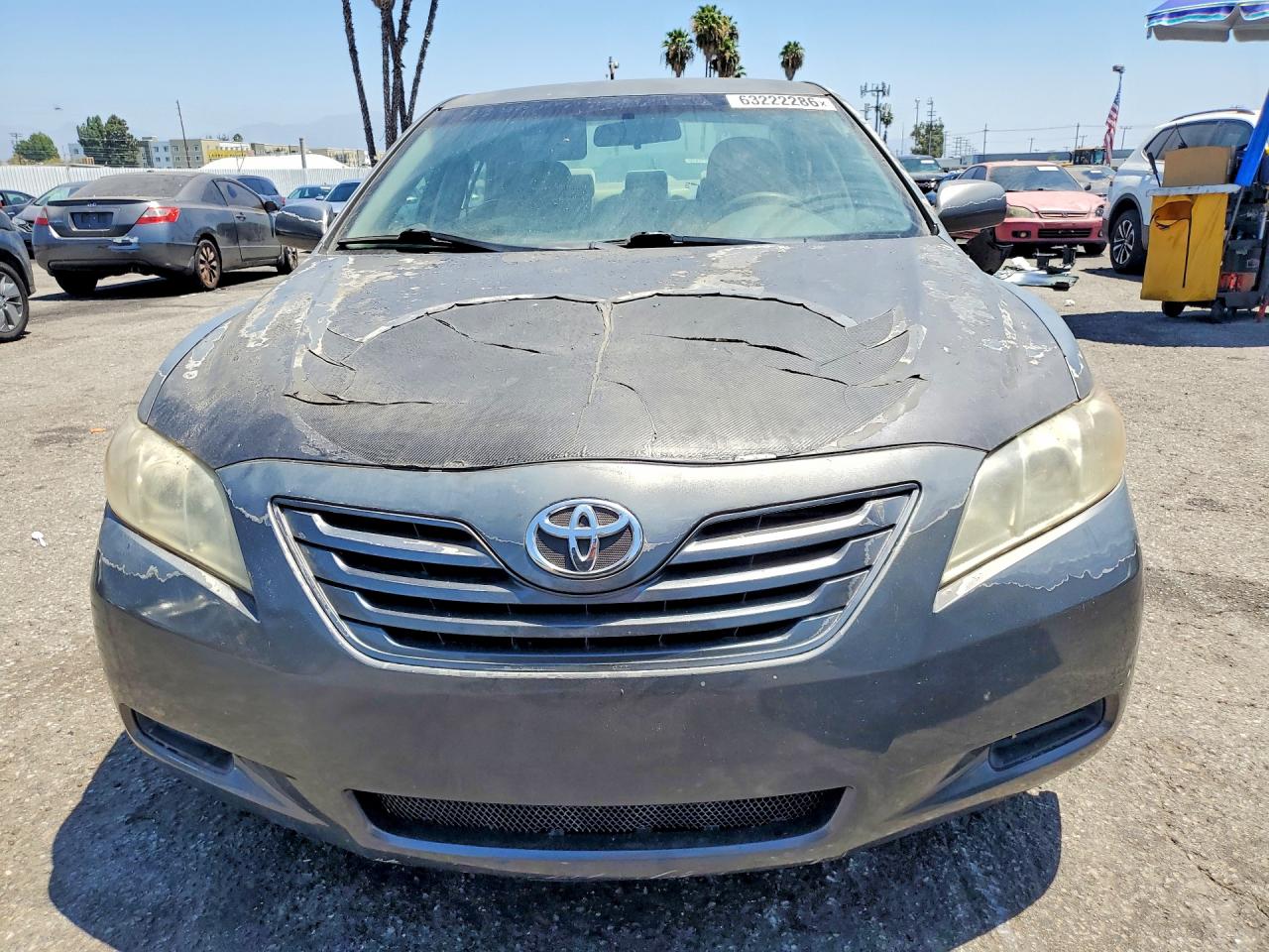 2007 Toyota Camry Le Gray vin: 4T1BE46K17U513413