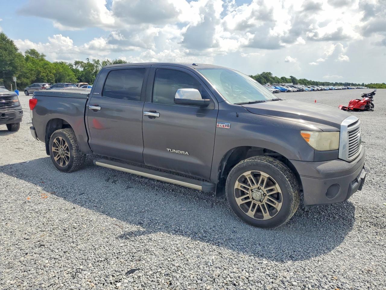 2012 Toyota Tundra Crewmax Limited Gray vin: 5TFFY5F13CX116899