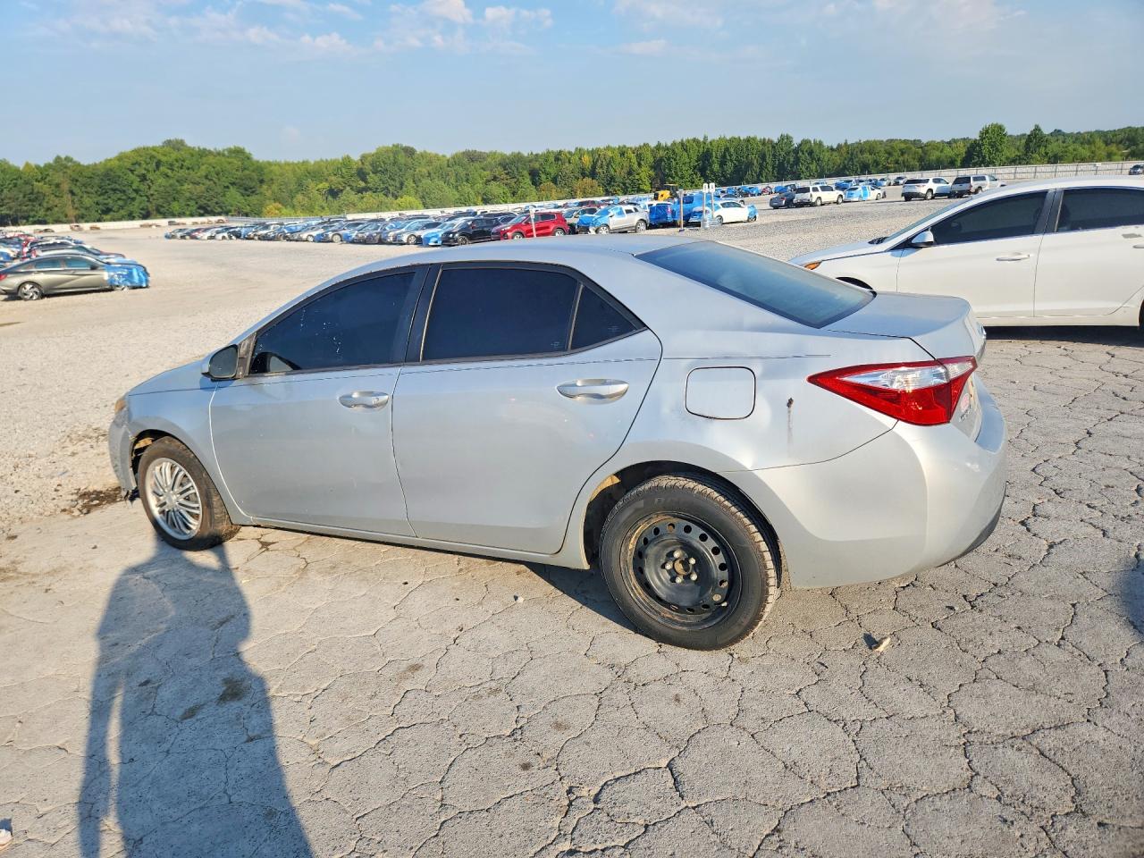 2014 Toyota Corolla Le Silver vin: 5YFBURHE1EP101773