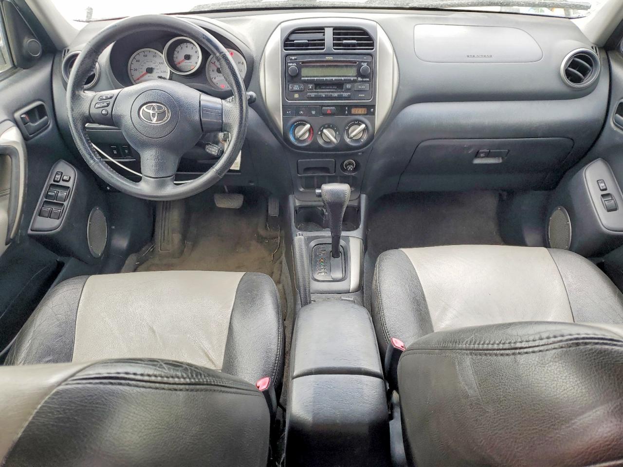 2004 Toyota Rav4 Base Silver vin: JTEGD20V740023254