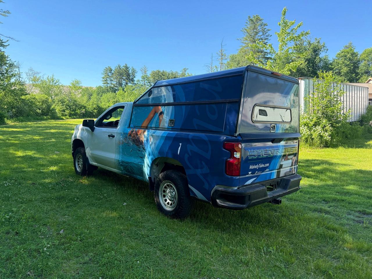 2020 Chevrolet Silverado K1500 White vin: 3GCNYAEF5LG194297