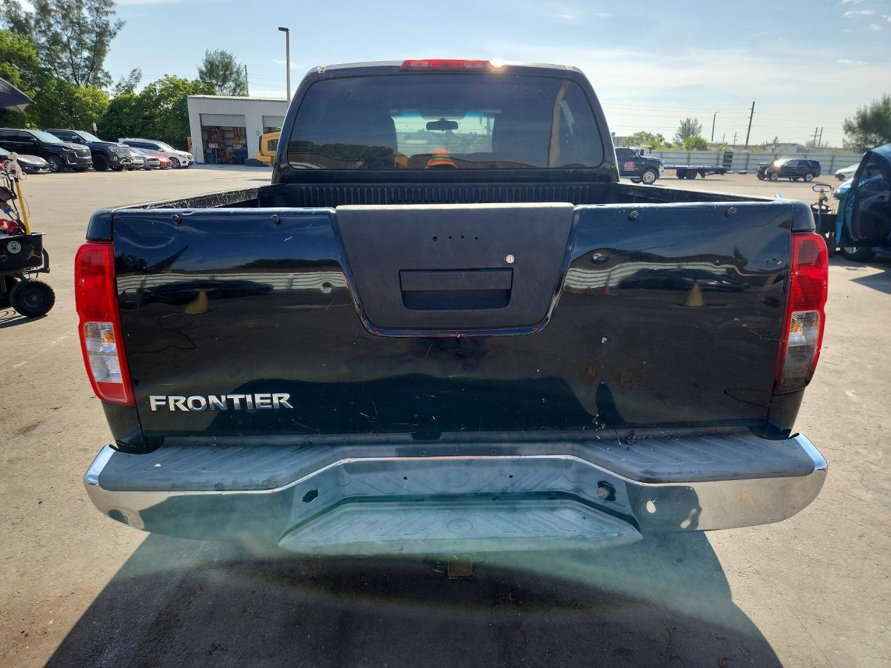 2014 Nissan Frontier S Black vin: 1N6AD0ER6EN744631
