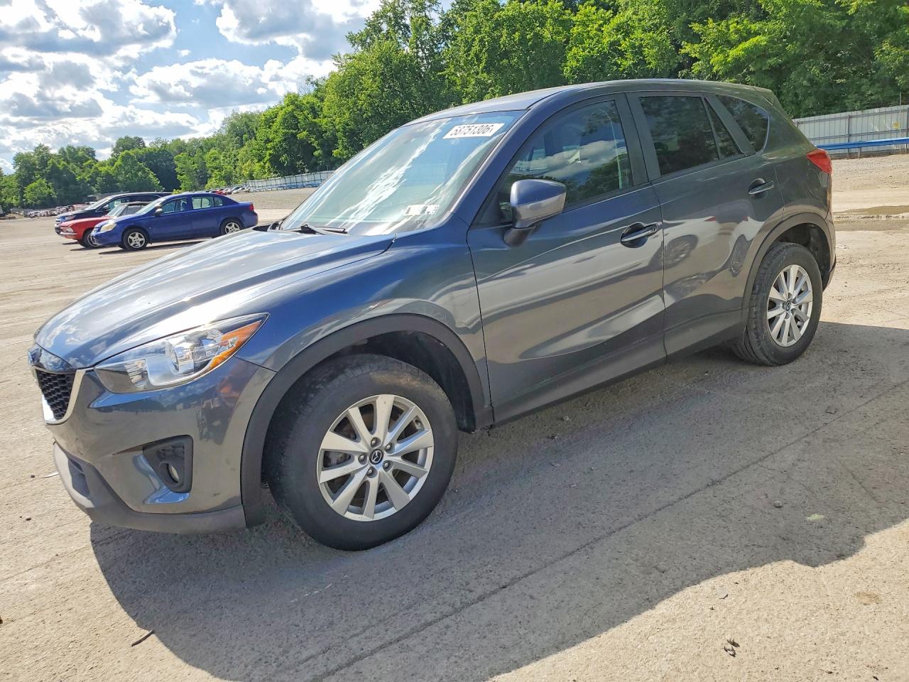 2013 Mazda Cx-5 Touring Gray vin: JM3KE4CEXD0161381