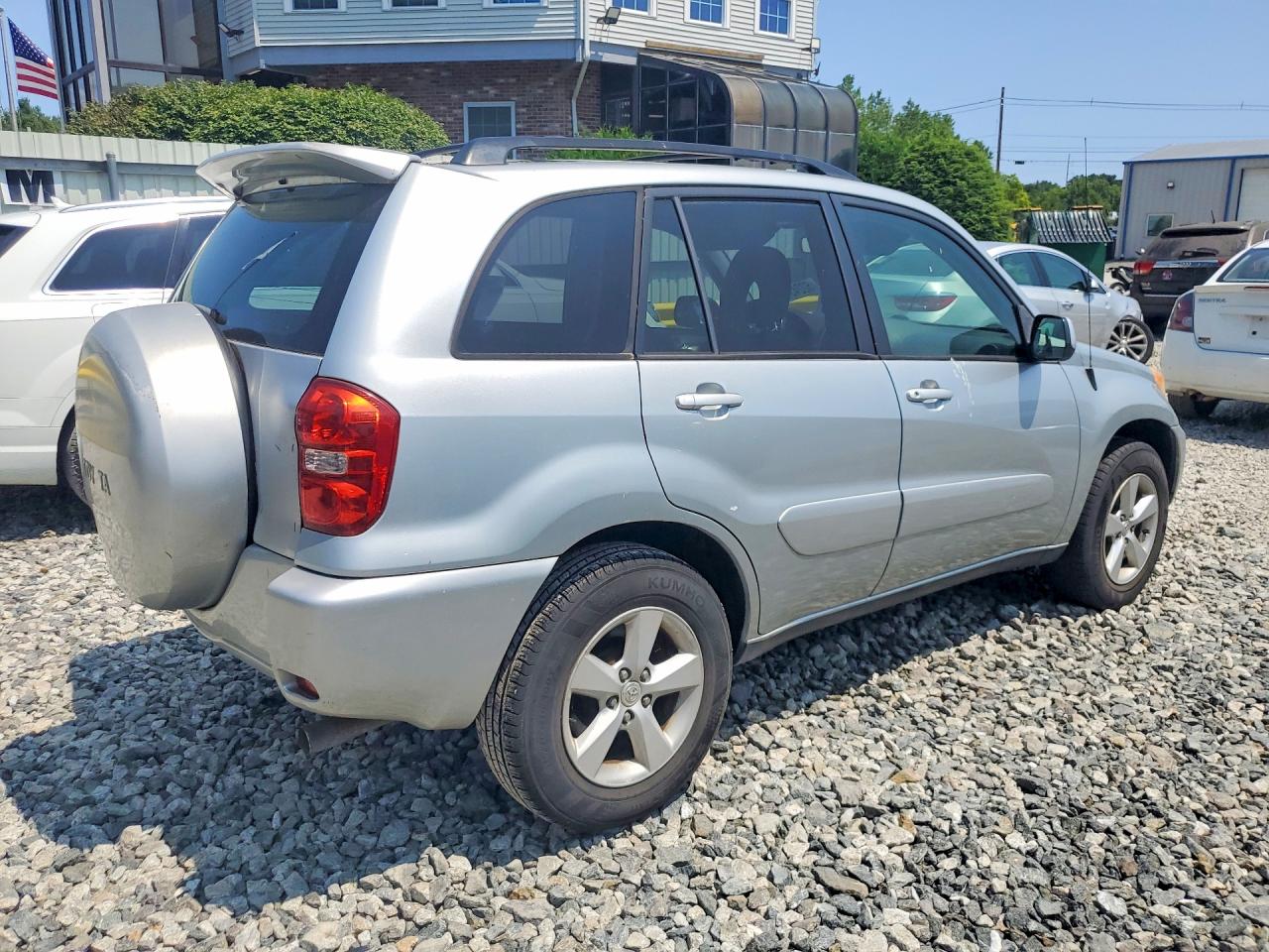 2005 Toyota Rav4 Base Silver vin: JTEGD20V650049068
