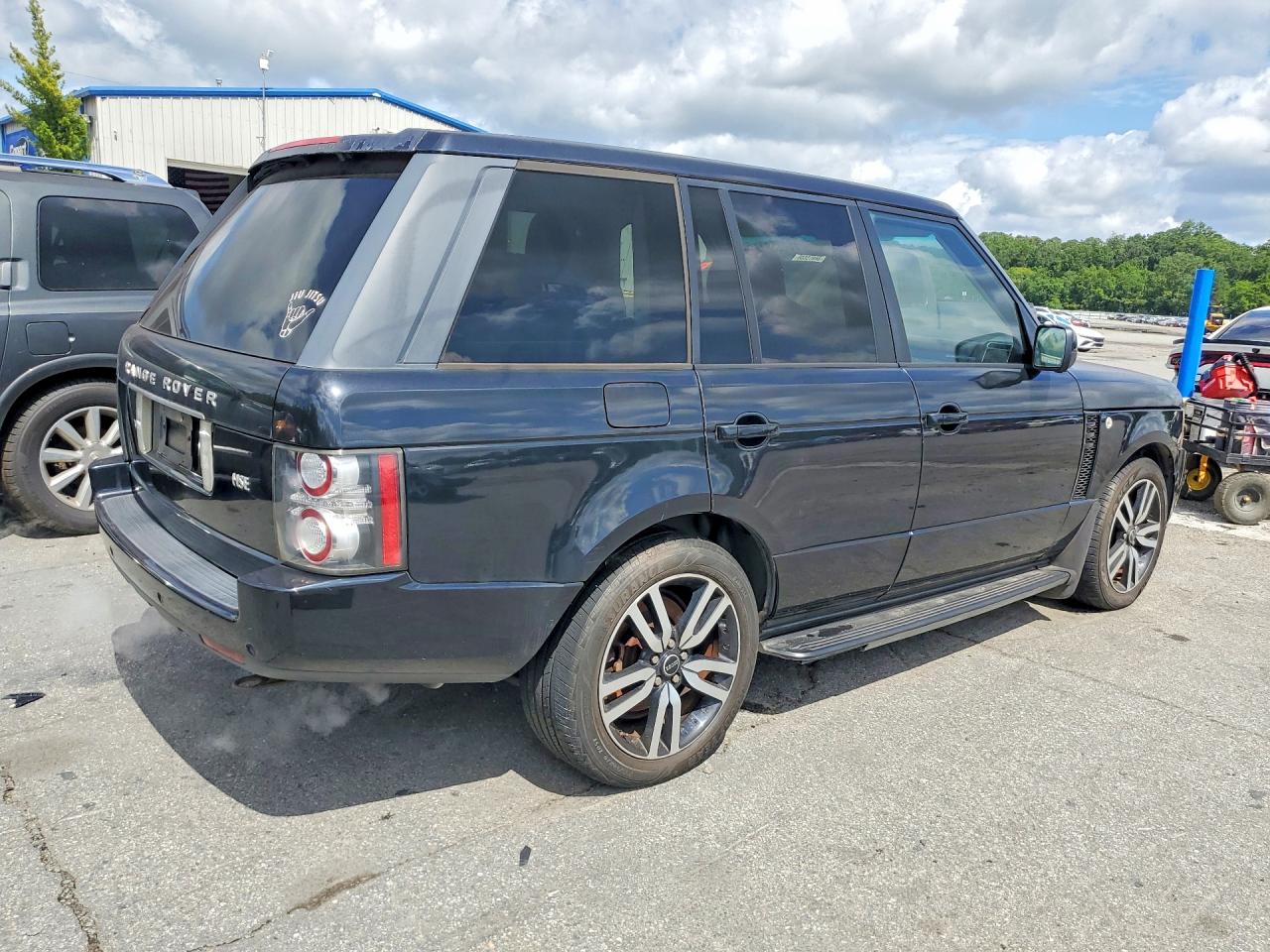 2012 Land Rover Range Rover Hse Luxury Black vin: SALMF1D41CA360159