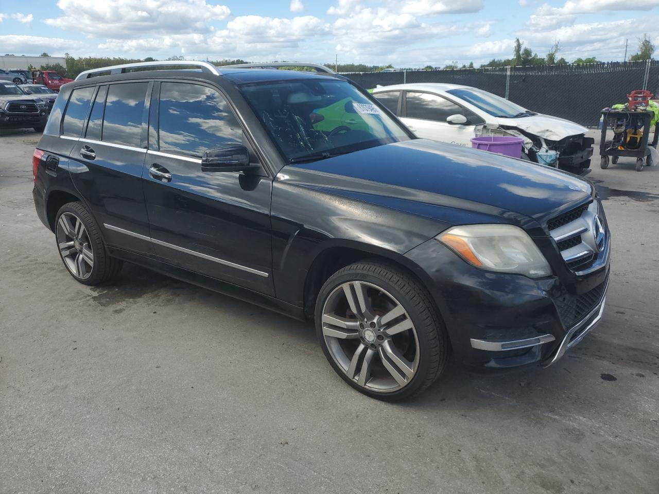 2014 Mercedes-benz Glk 350 4matic Black vin: WDCGG8JB8EG282843