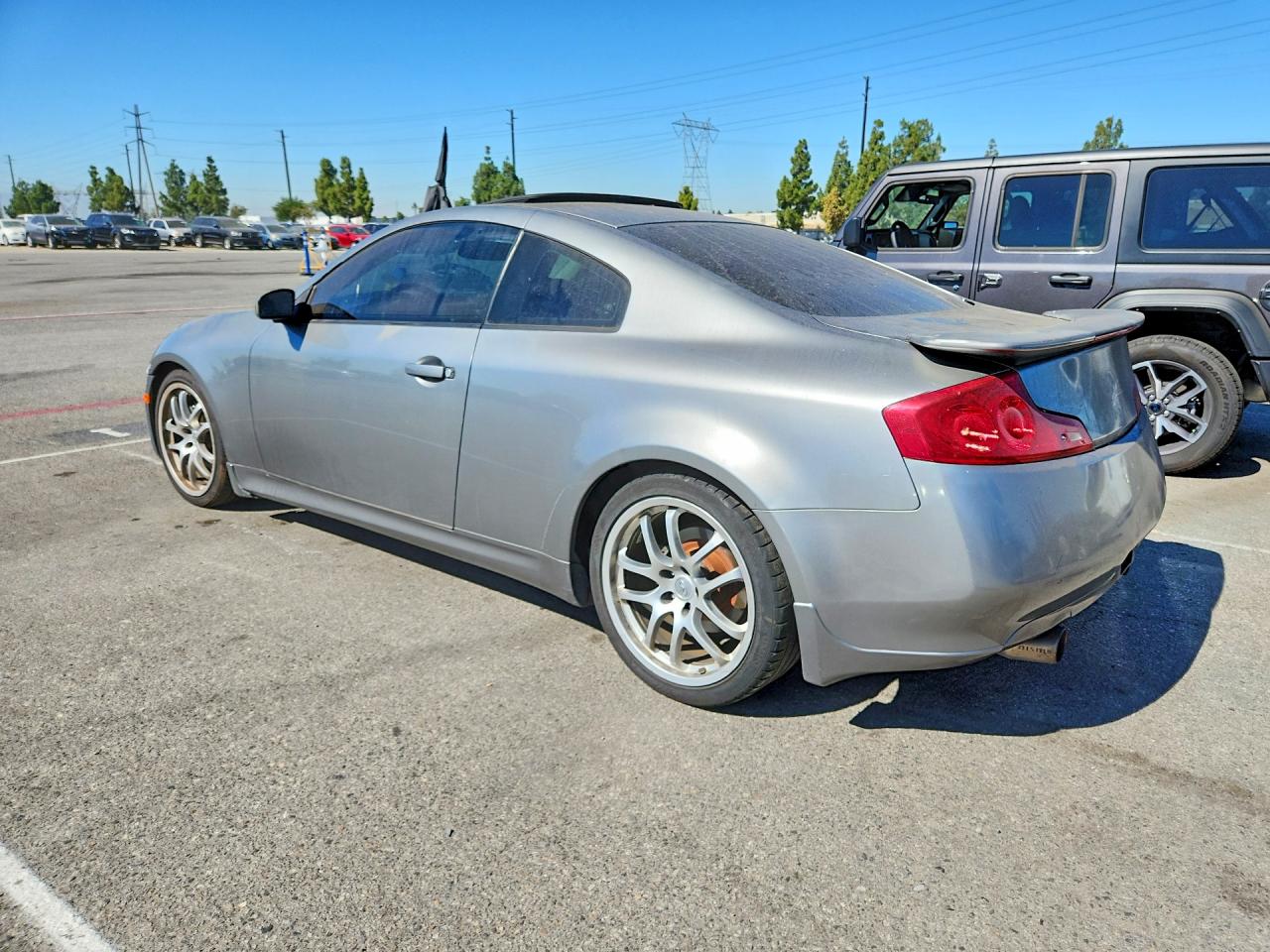 2006 Infiniti G35 Base Gray vin: JNKCV54E16M722109