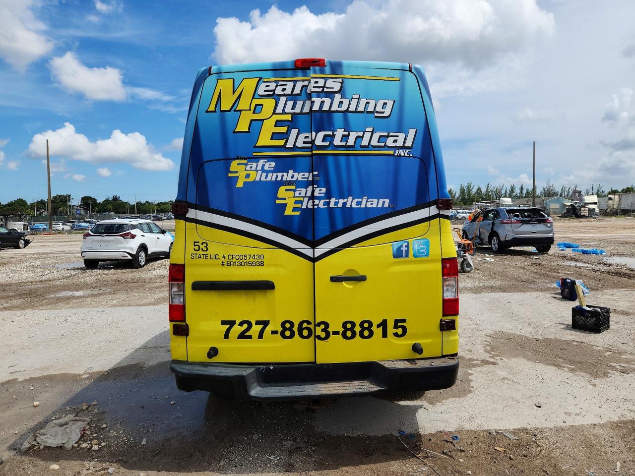 2012 Nissan Nv 2500 Two Tone vin: 1N6BF0LY3CN118900