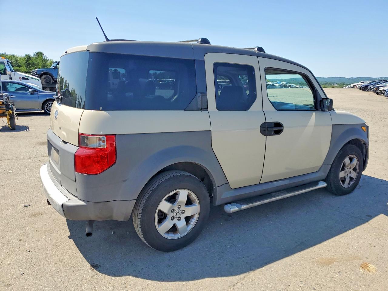 2005 Honda Element Ex Beige vin: 5J6YH28615L002758