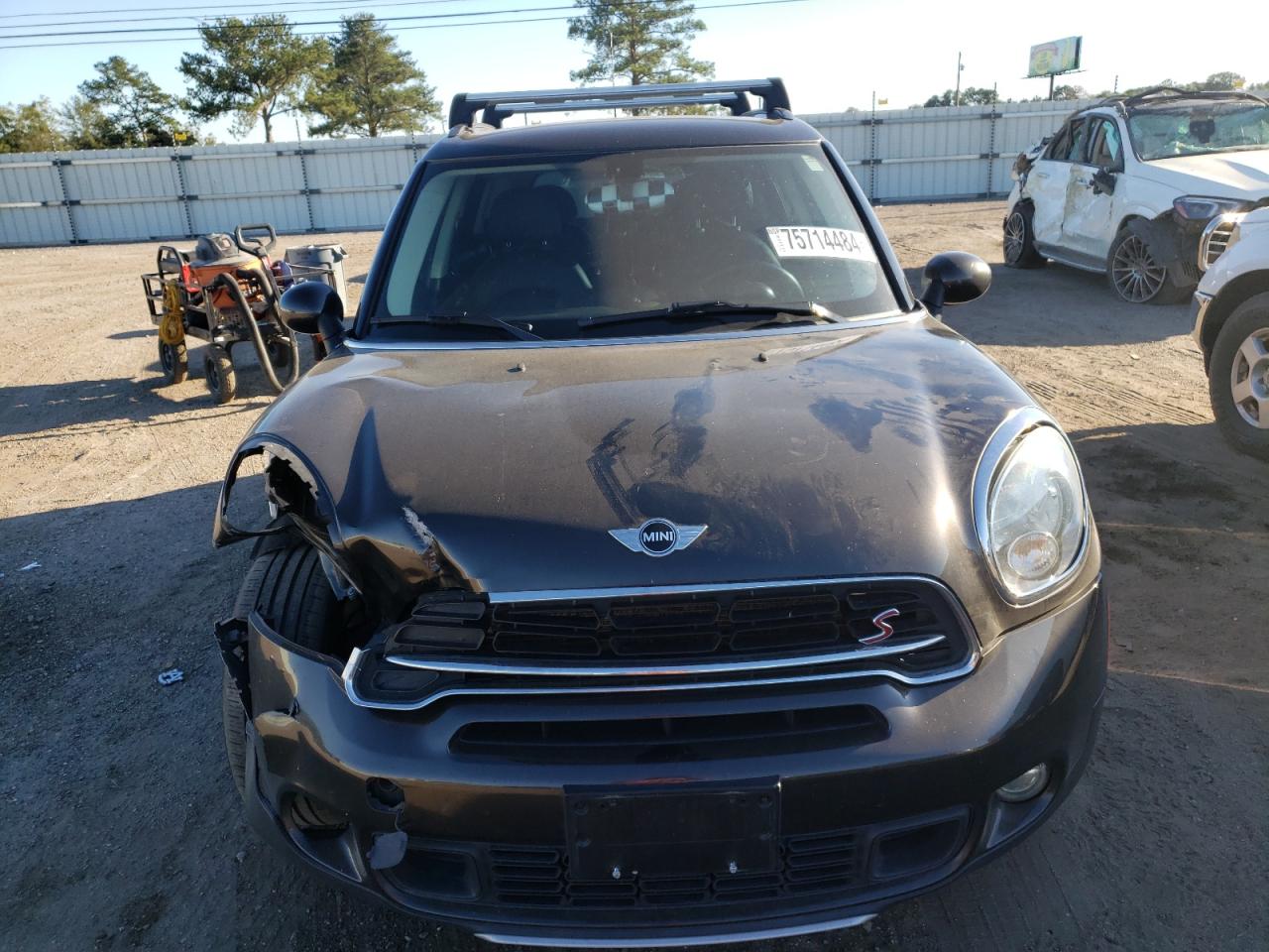 2015 Mini Cooper S Countryman Угольный vin: WMWZC5C57FWP46984