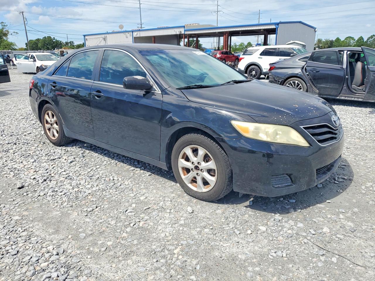 2011 Toyota Camry Le Black vin: 4T1BF3EK8BU176577