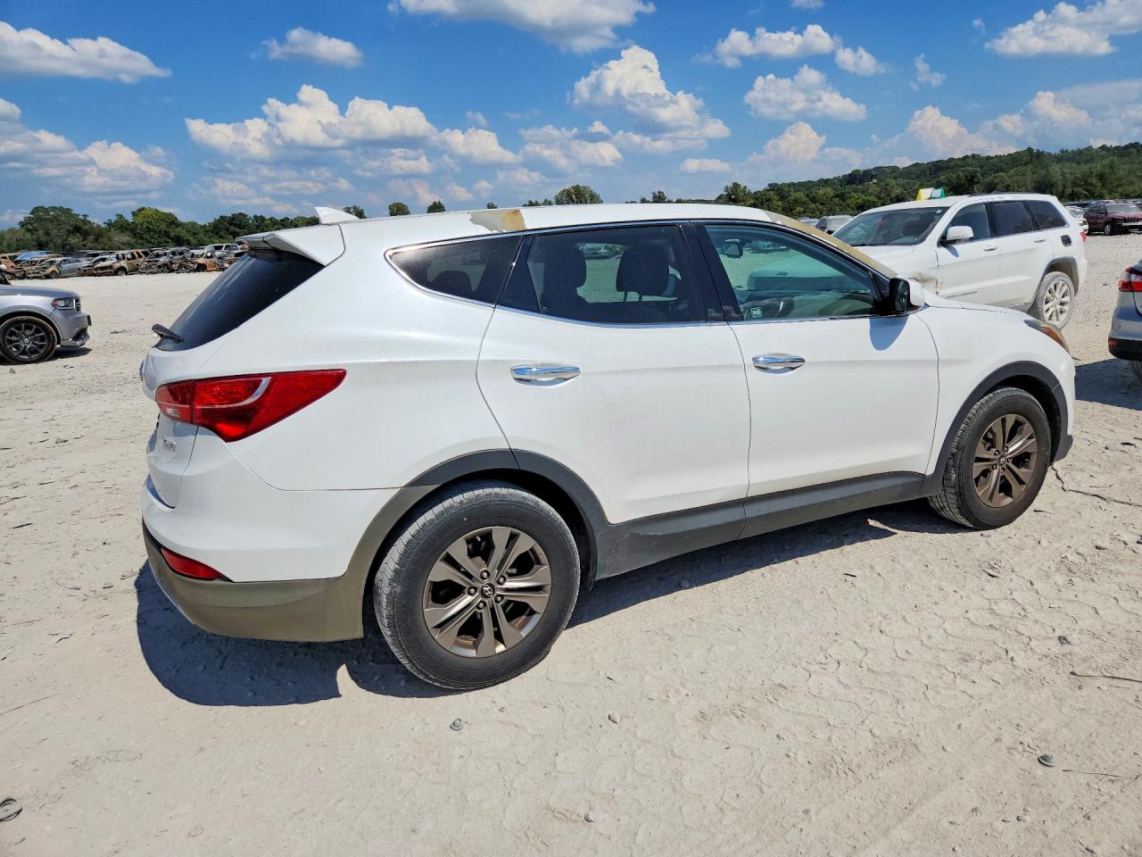 2014 Hyundai Santa Fe Sport 2.4l Gray vin: 5XYZT3LB7EG133580