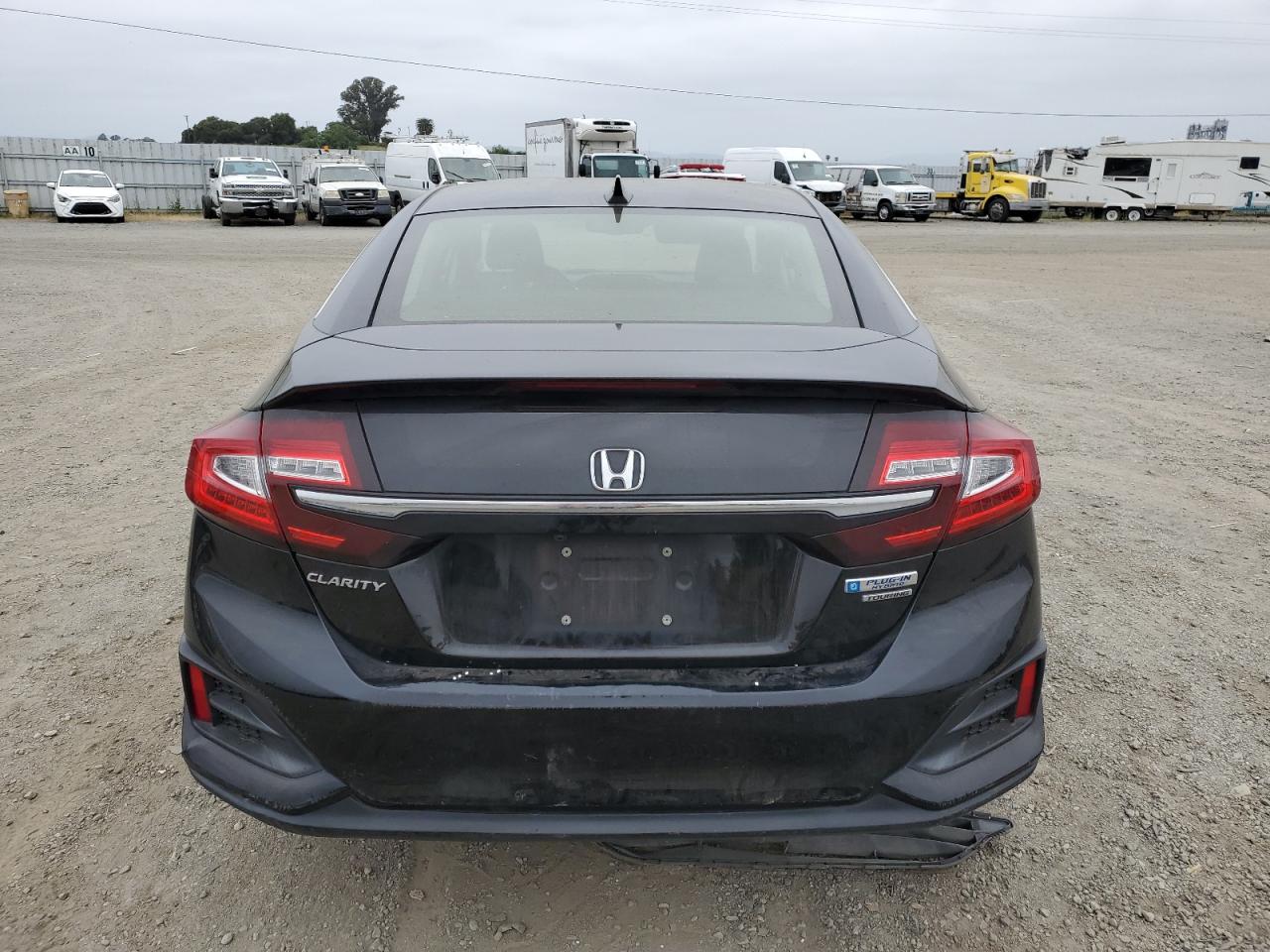2021 Honda Clarity Touring   Black vin: JHMZC5F36MC001881