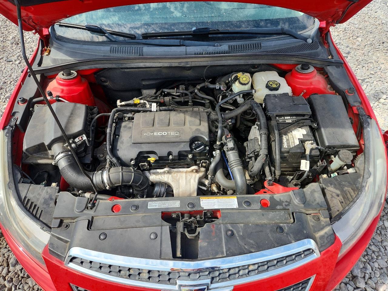 2014 Chevrolet Cruze Lt Красный vin: 1G1PE5SB3E7340360