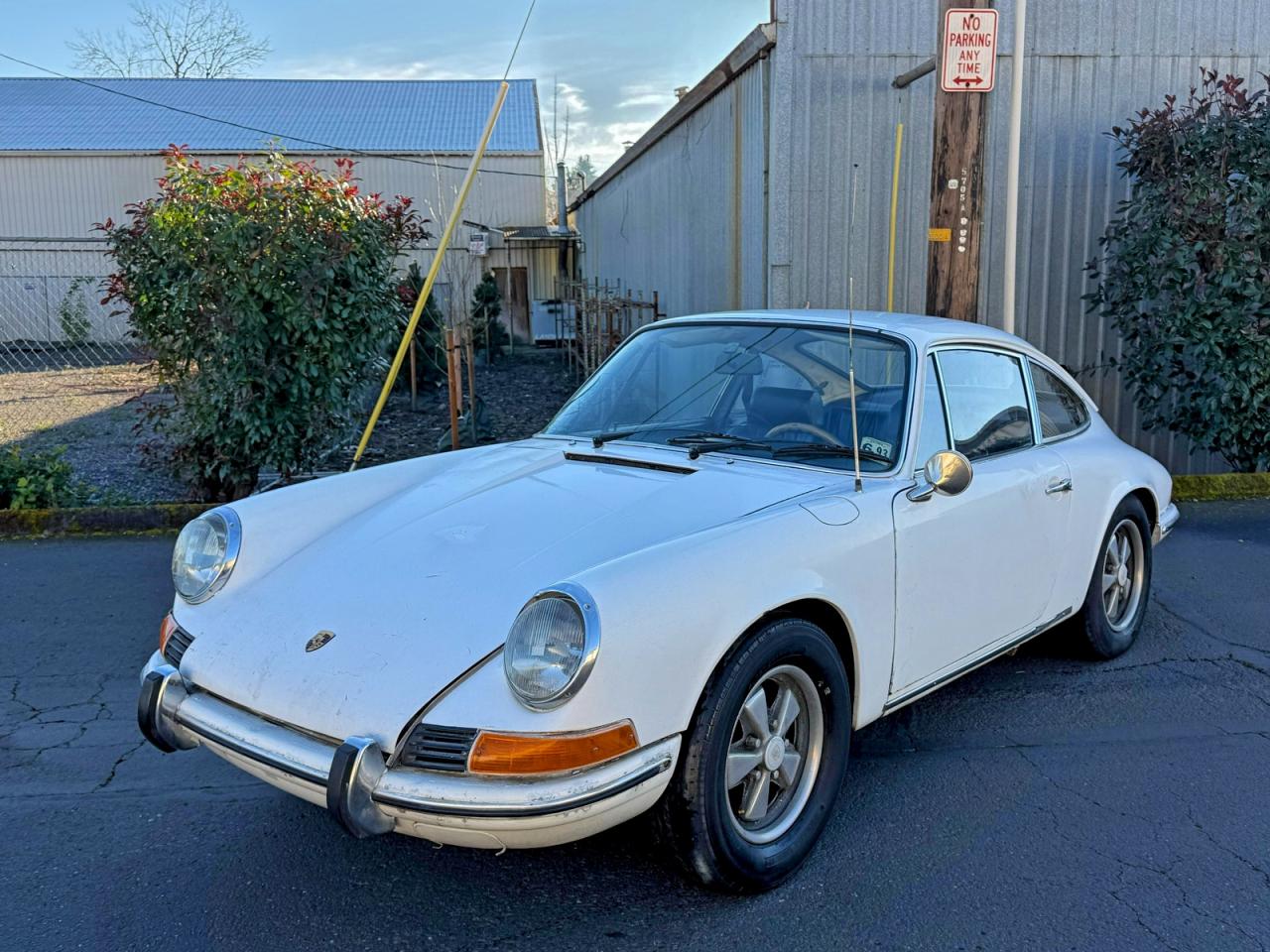 1969 Porsche 911 T White vin: 1119122146