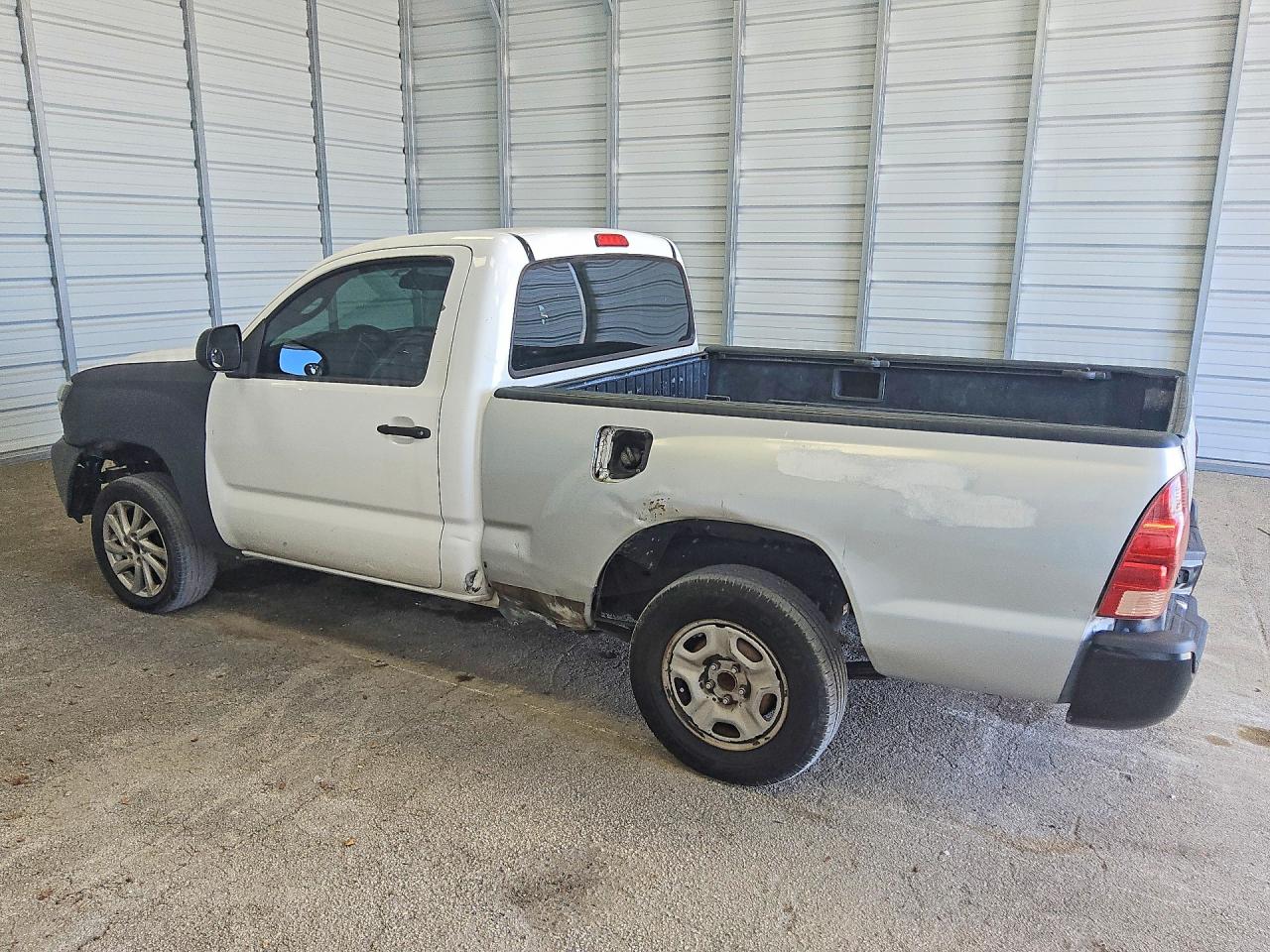 2014 Toyota Tacoma Base Белый vin: 5TFNX4CN8EX041183