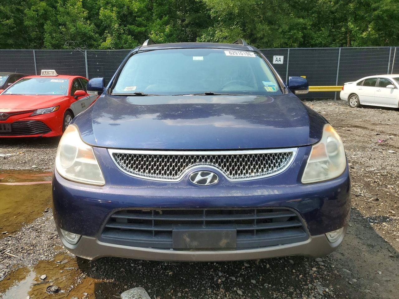 2011 Hyundai Veracruz Gls Blue vin: KM8NU4CC9BU141454