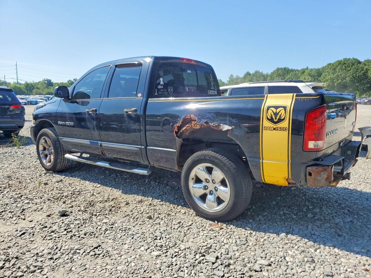 2004 Dodge Ram 1500 St Black vin: 1D7HU18D24S583076