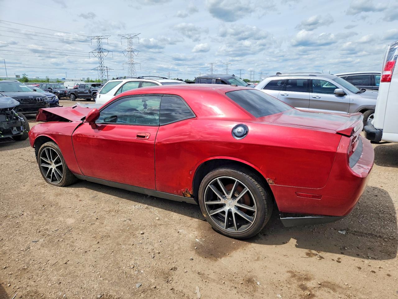 2010 Dodge Challenger Se Red vin: 2B3CJ4DV5AH259914