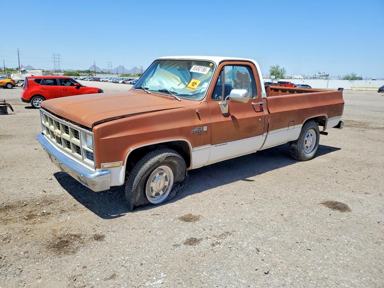 1982 Gmc C2500 Белый vin: 1GTGC24M9CJ518993